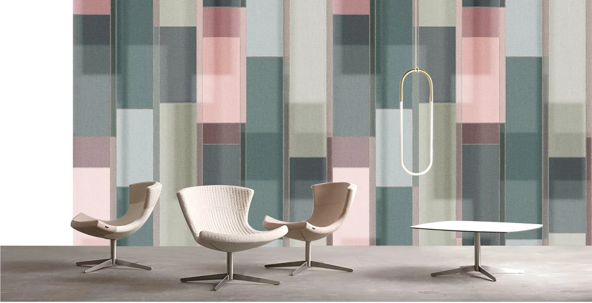 metropolitan geometric modern wallpaper